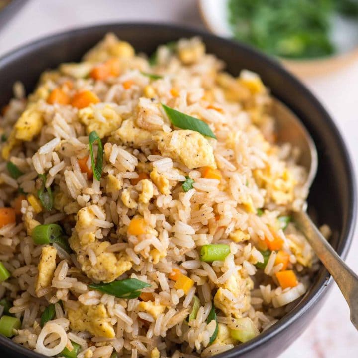 Egg Fried Rice - The flavours of kitchen