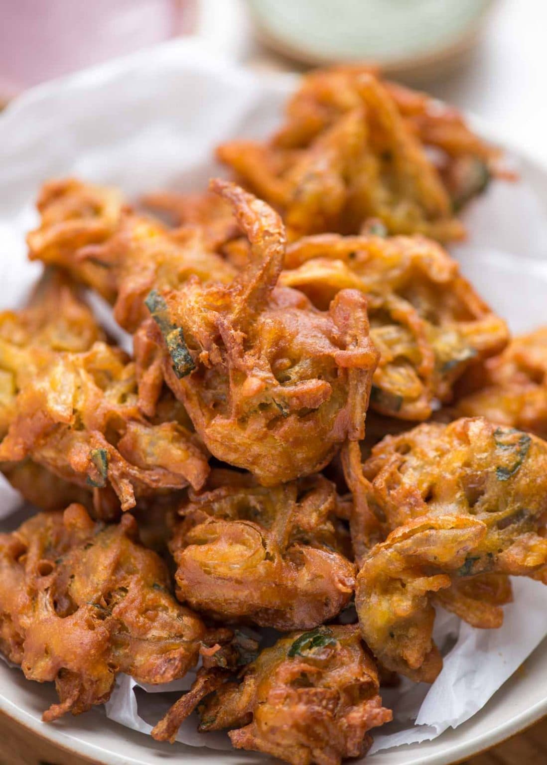 Crispy Onion Bhaji - The flavours of kitchen