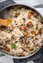 One Pot Mushroom Rice - The flavours of kitchen