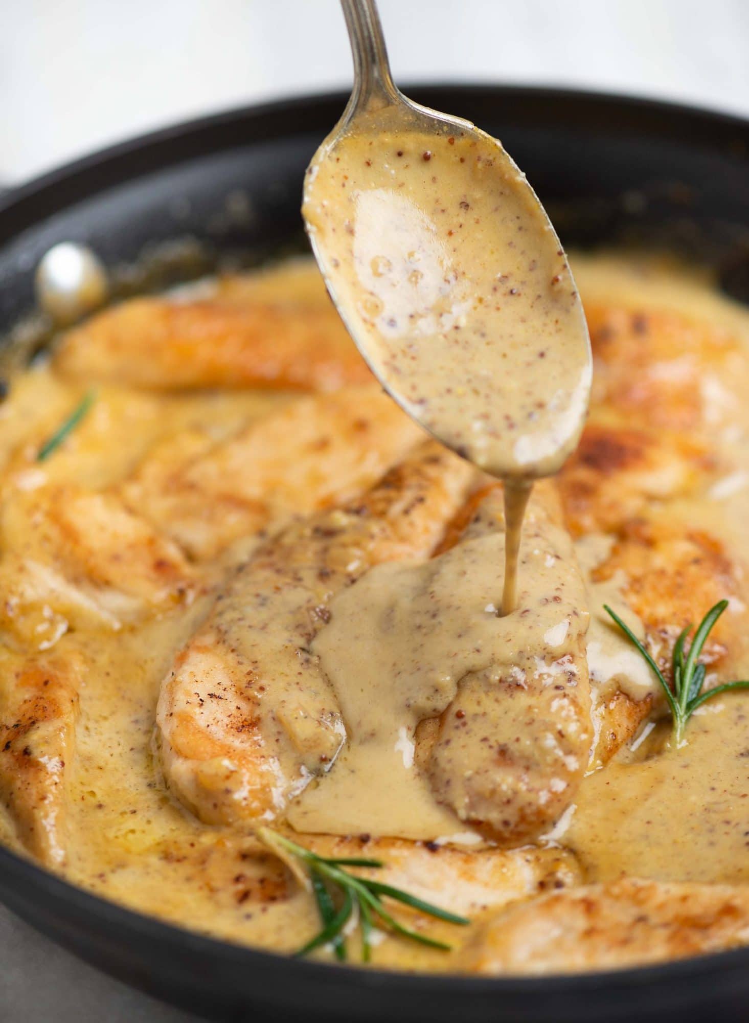 Creamy Honey Mustard Chicken Tenders The flavours of kitchen