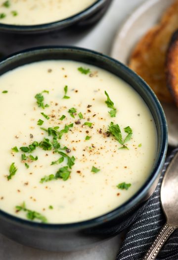 Cauliflower Potato Soup - The flavours of kitchen