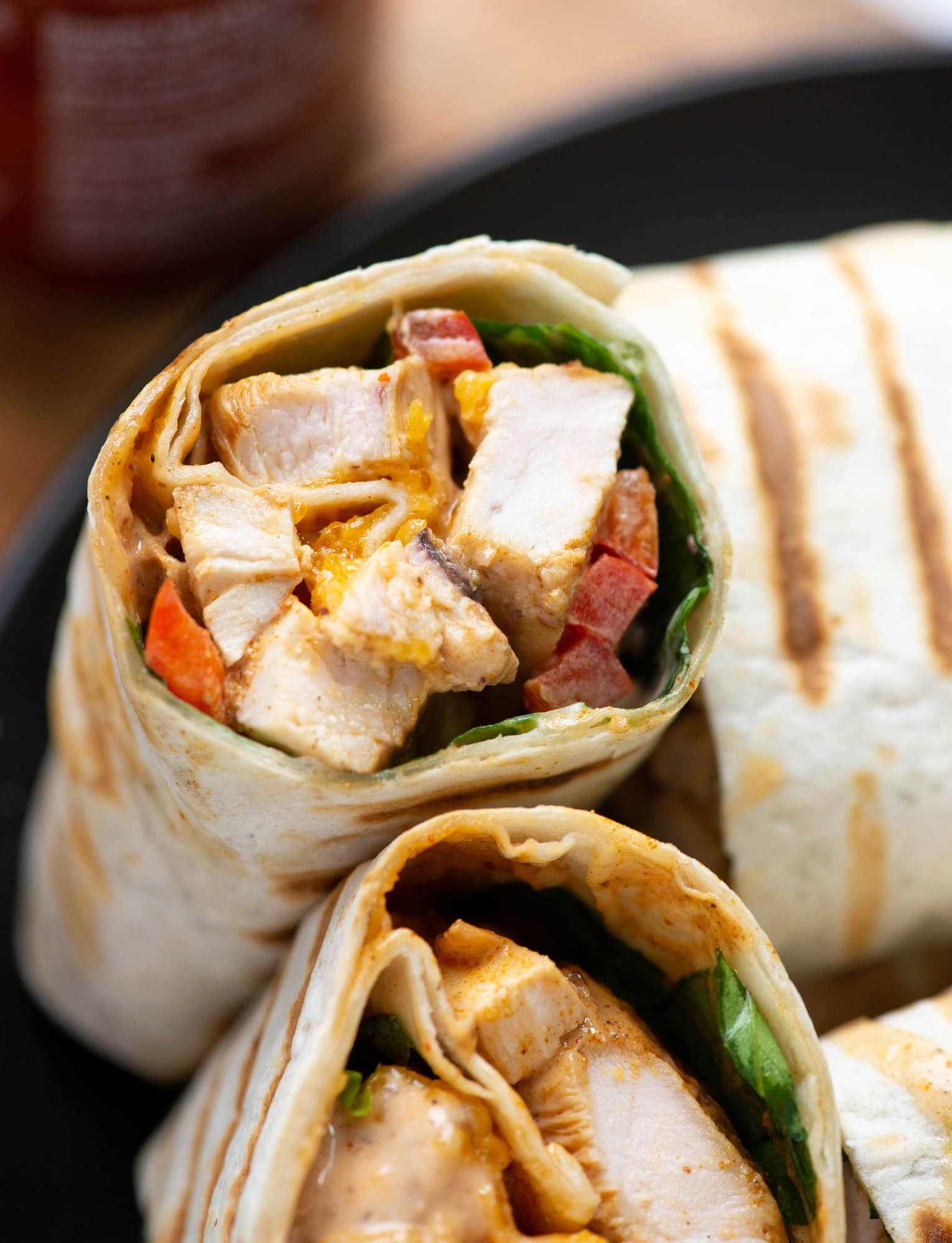 Grilled Chicken Wrap - The flavours of kitchen