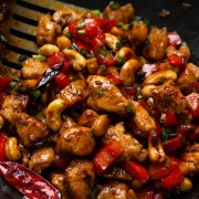 Thai Cashew Chicken Stir Fry - The flavours of kitchen