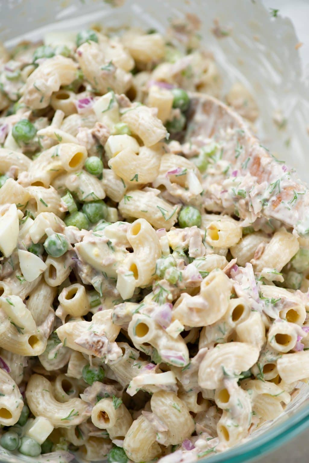 Creamy Tuna Pasta Salad - The Flavours Of Kitchen