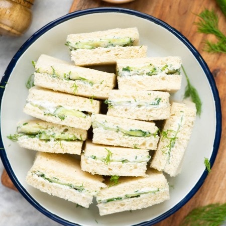 Cucumber Sandwiches - The Flavours Of Kitchen