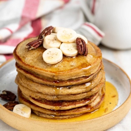 Banana Oatmeal Pancakes ( In blender) - The flavours of kitchen