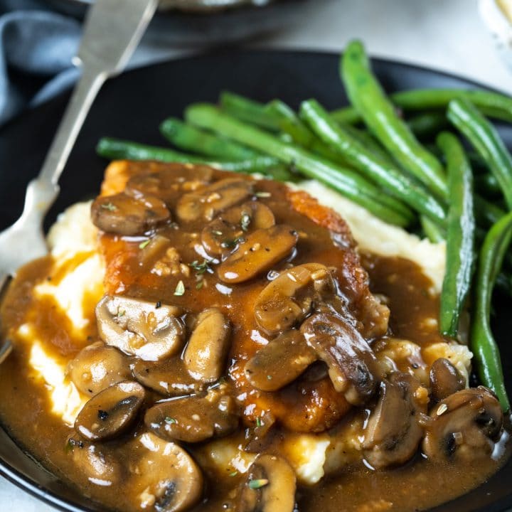 Mushroom Gravy - The flavours of kitchen