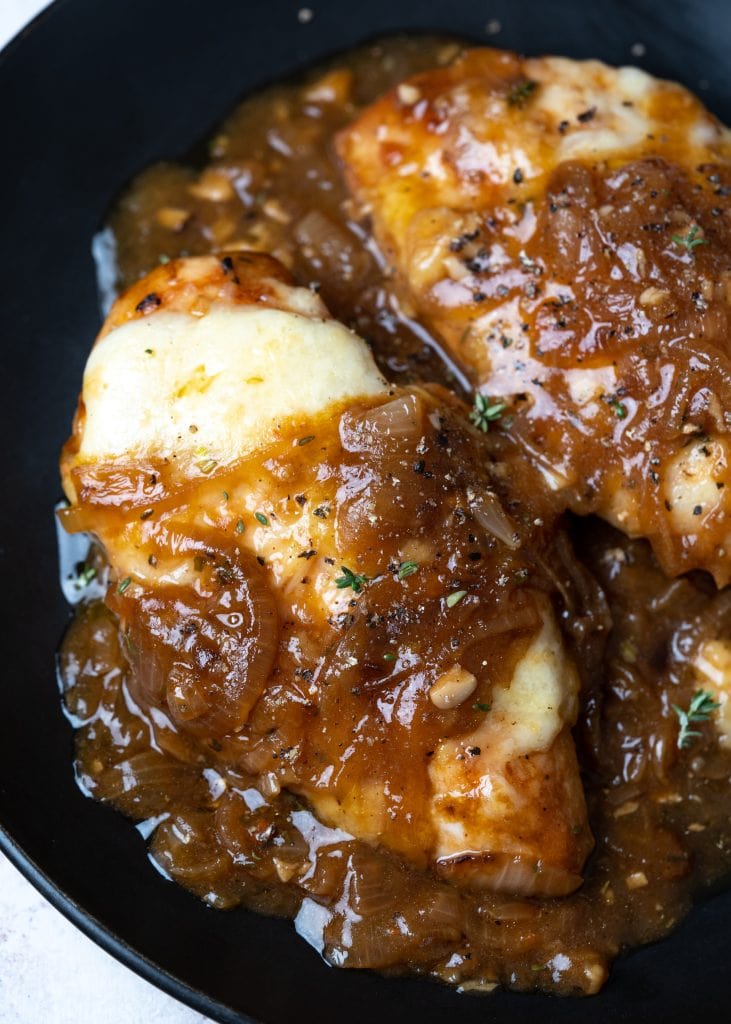 French Onion Chicken - The flavours of kitchen