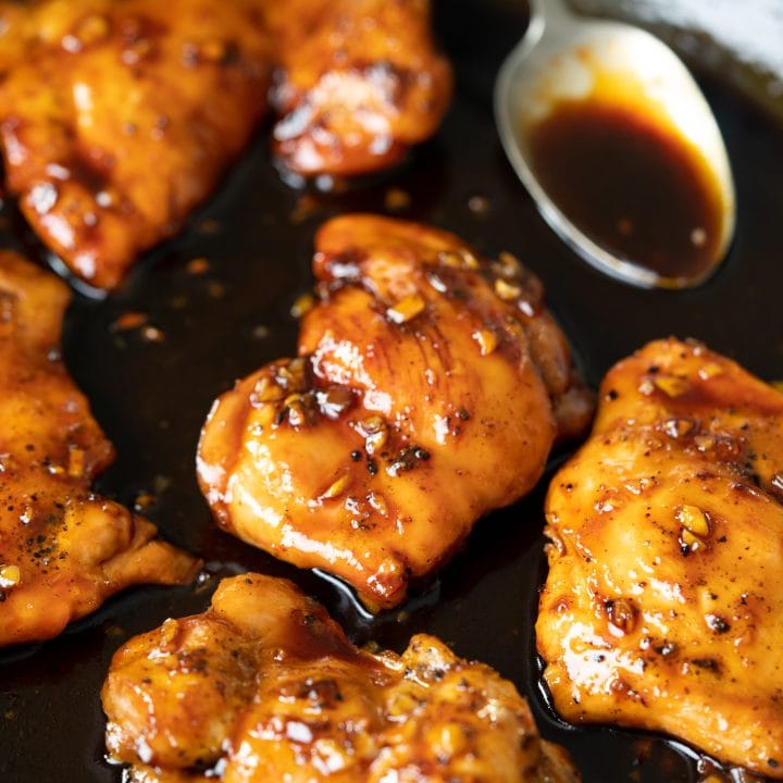 Honey Garlic Chicken Thighs The flavours of kitchen