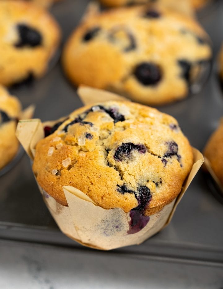 Blueberry Muffins - The flavours of kitchen