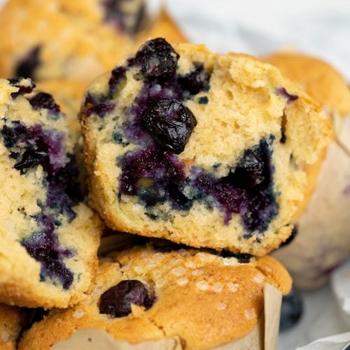 Blueberry Muffins - The flavours of kitchen