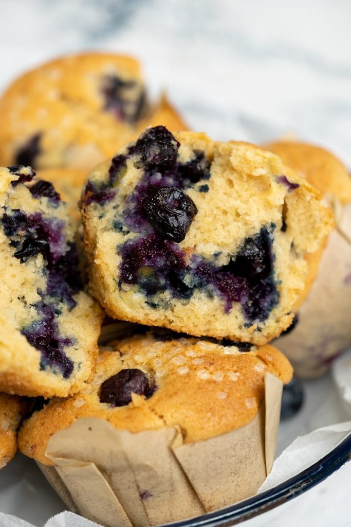 Blueberry Muffins - The flavours of kitchen