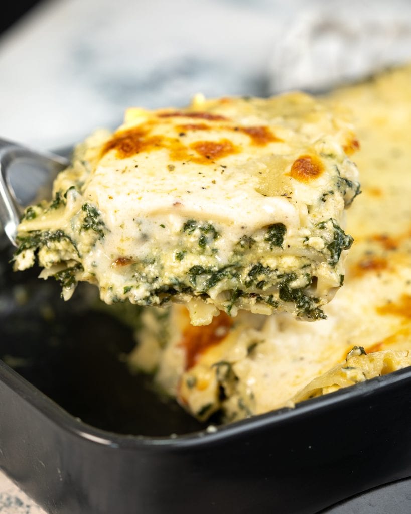 Spinach Lasagna - The flavours of kitchen