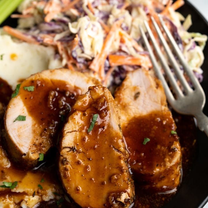 Baked BBQ Pork Tenderloin The flavours of kitchen