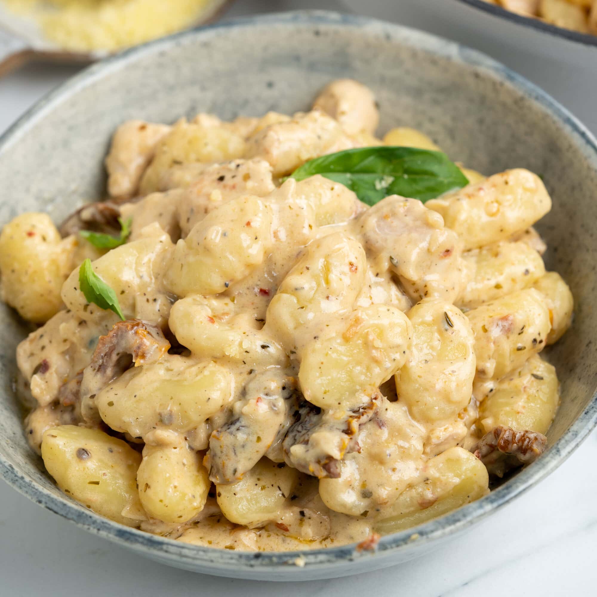 Chicken Gnocchi in Creamy Sundried Tomato Sauce