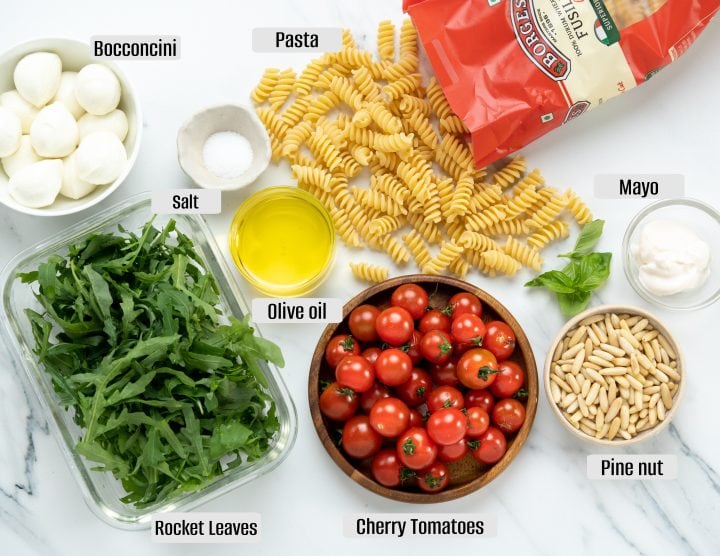 Pesto Pasta Salad - The flavours of kitchen