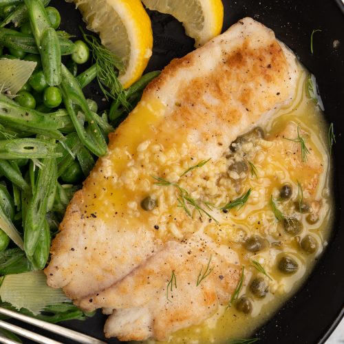 Pan Fried Fish With Lemon and Capers