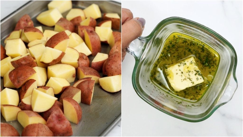 Oven Roasted Red Potatoes - The flavours of kitchen