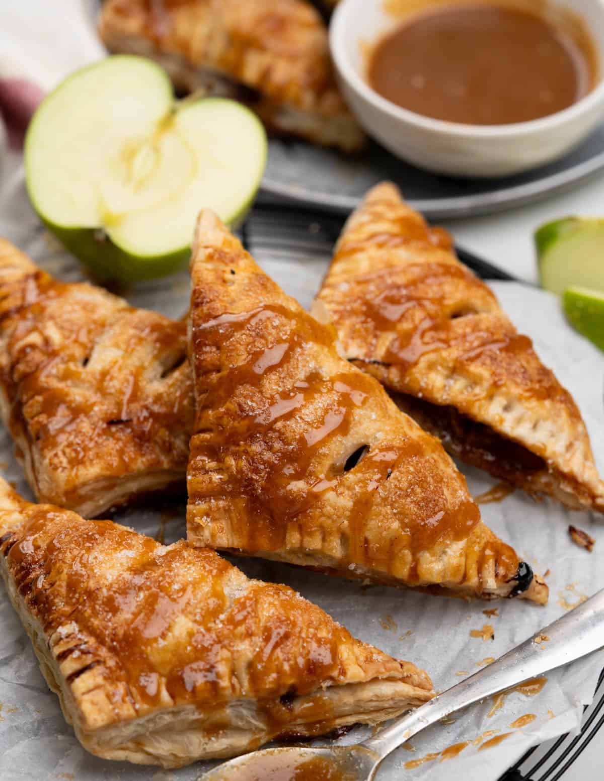 Apple Turnovers (With Puff Pastry) Homemade In The Kitchen