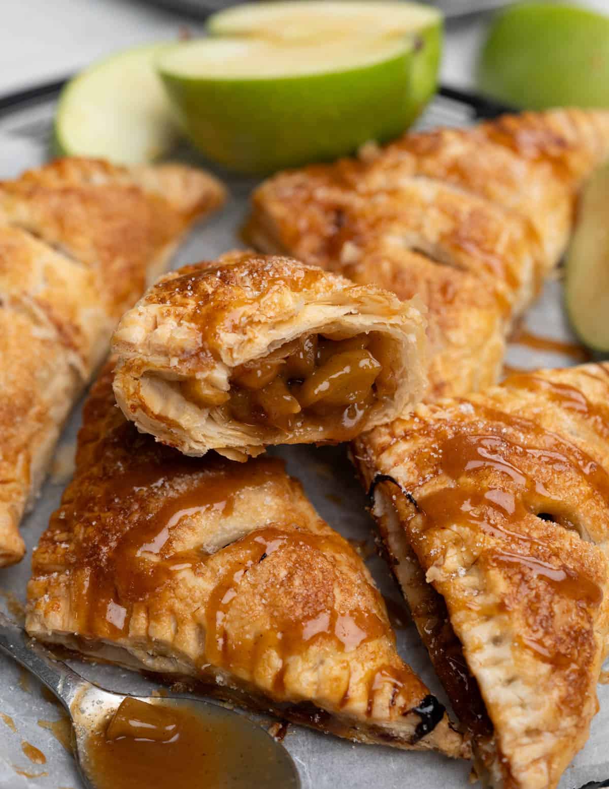 Apple Turnovers - with cream filled option