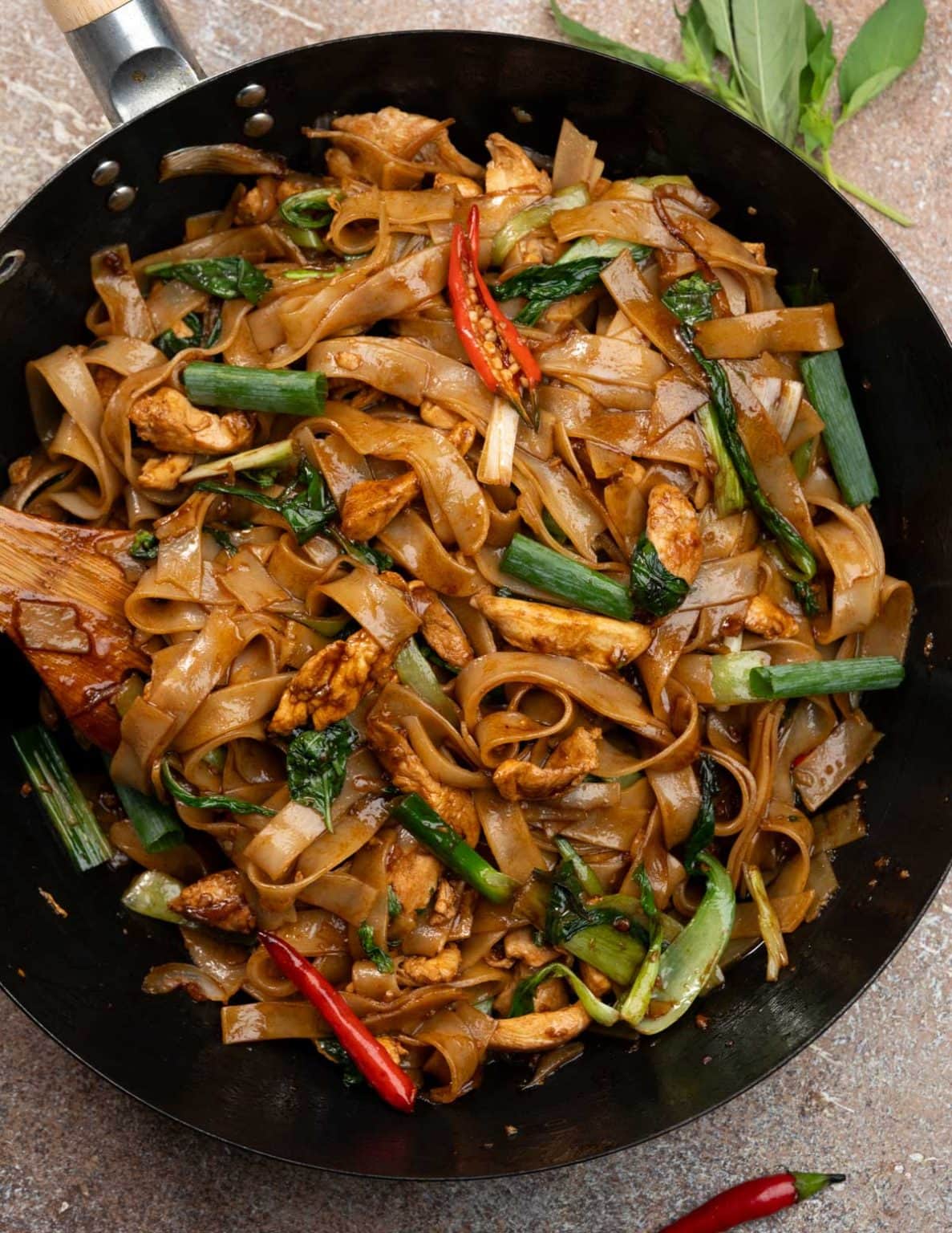 Drunken Noodles (Pad Kee Mao) Recipe