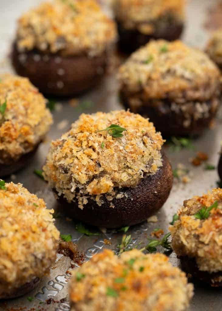 Cream Cheese Stuffed Mushrooms