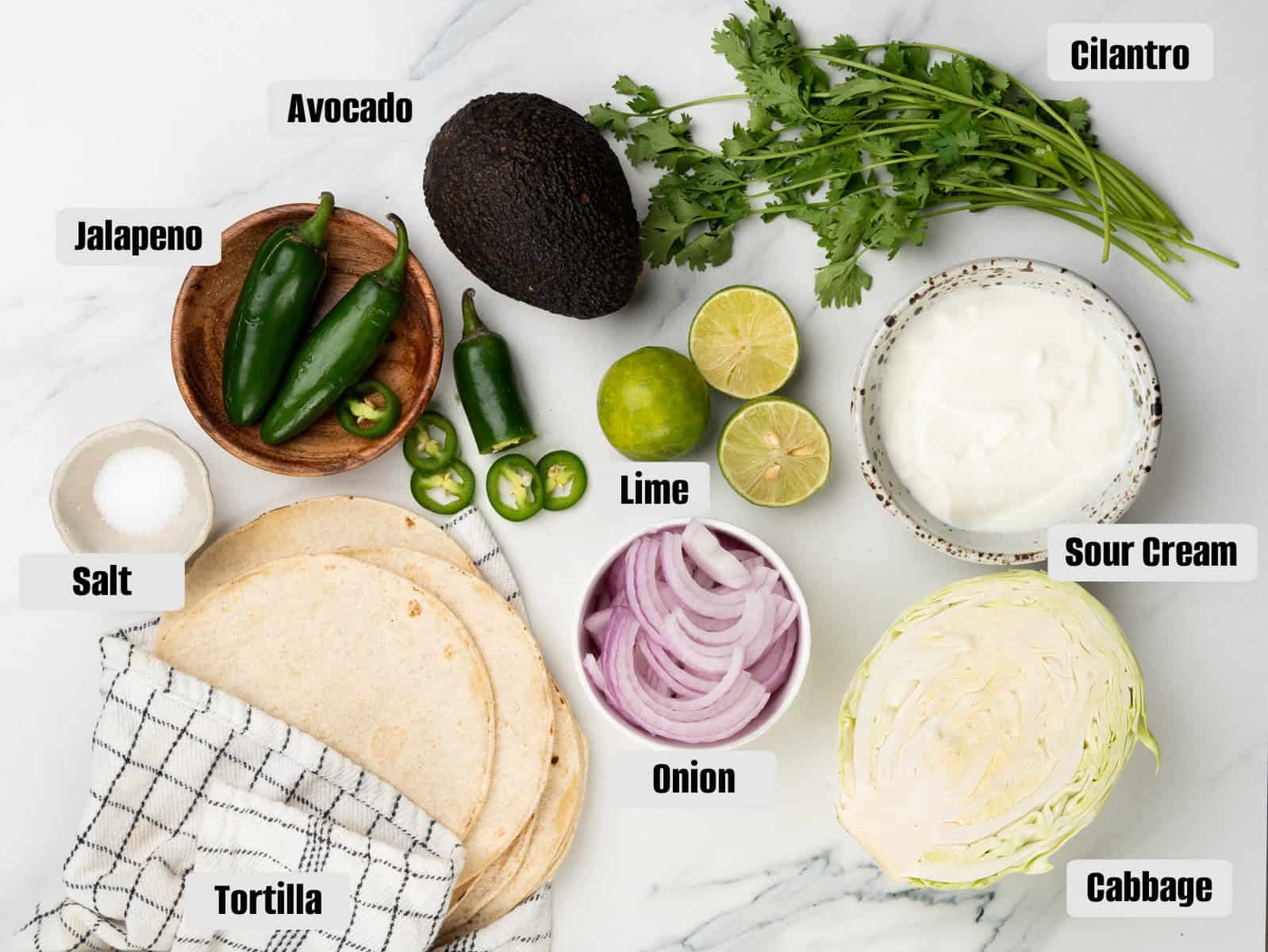 Toppings for Taco