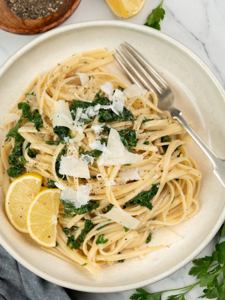 Lemon Kale Pasta