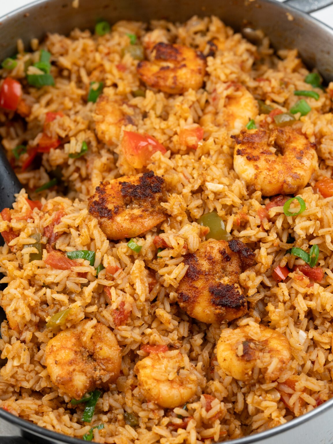 Cajun Shrimp And Rice - The Flavours Of Kitchen