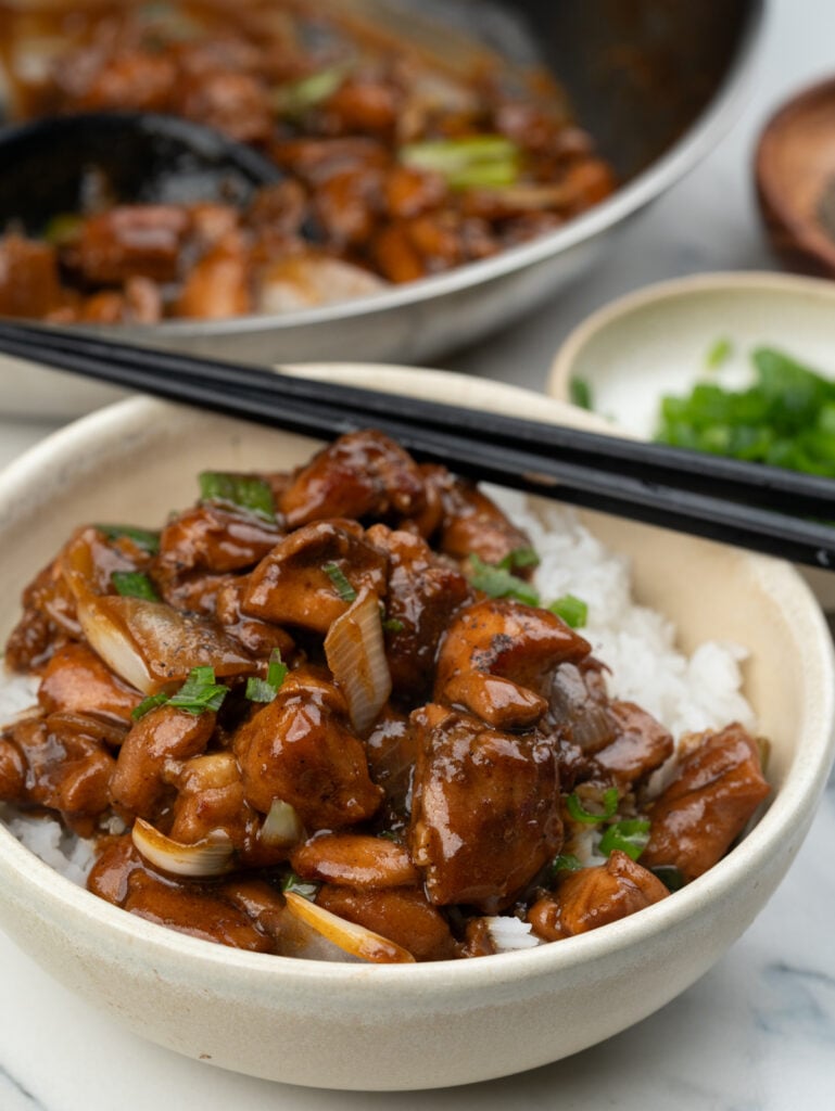 Ginger Chicken - The flavours of kitchen