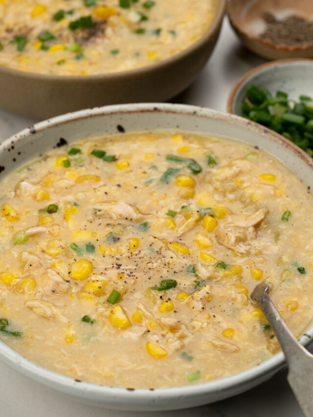 Chinese SweetCorn Chicken Soup