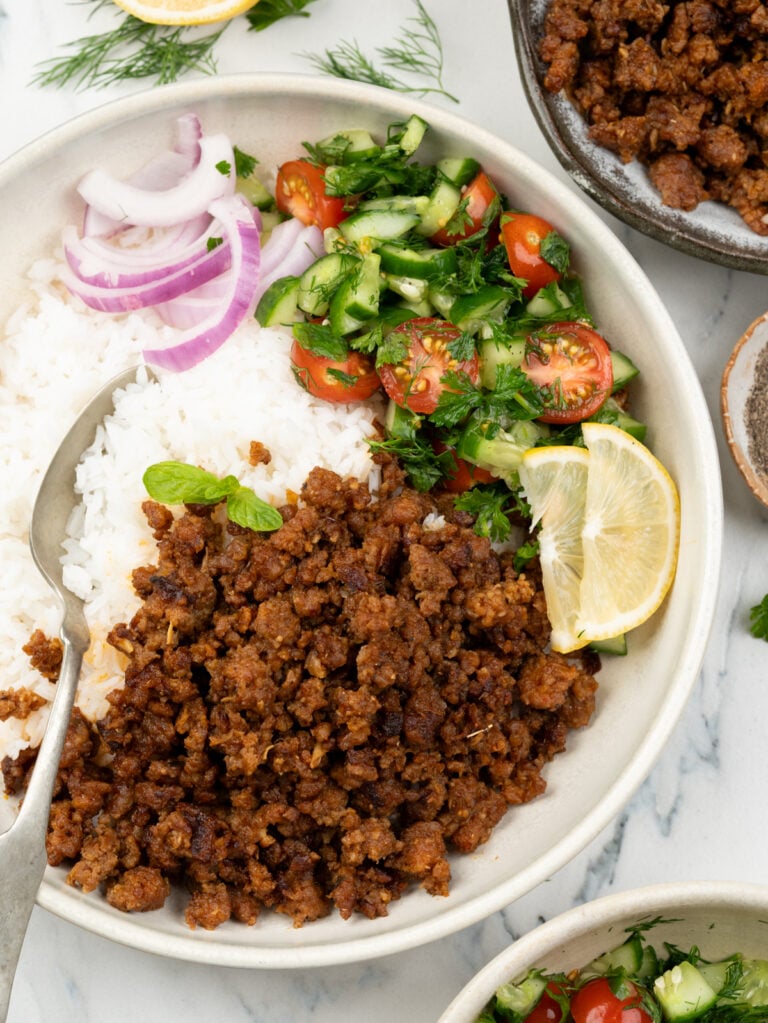 Spiced Ground Lamb