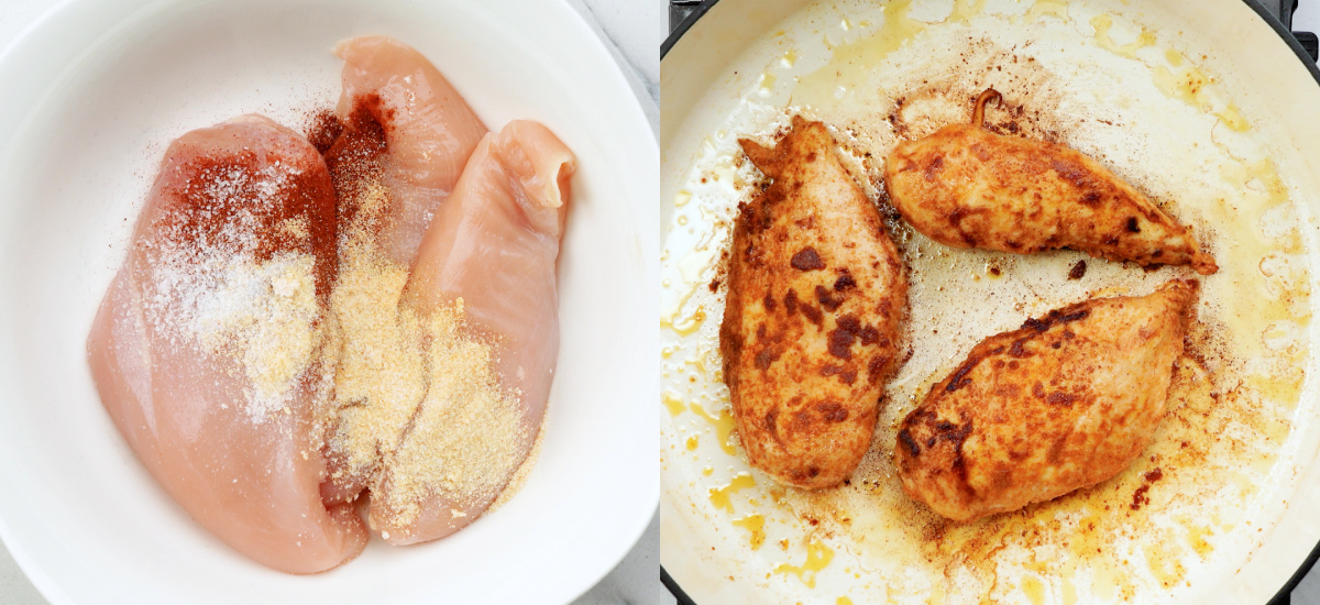 Images - Prep and fry the chicken