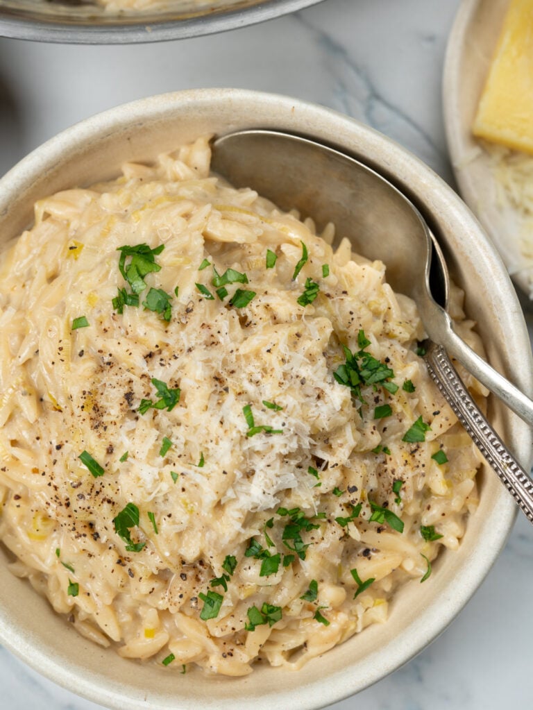 Creamy Parmesan Orzo