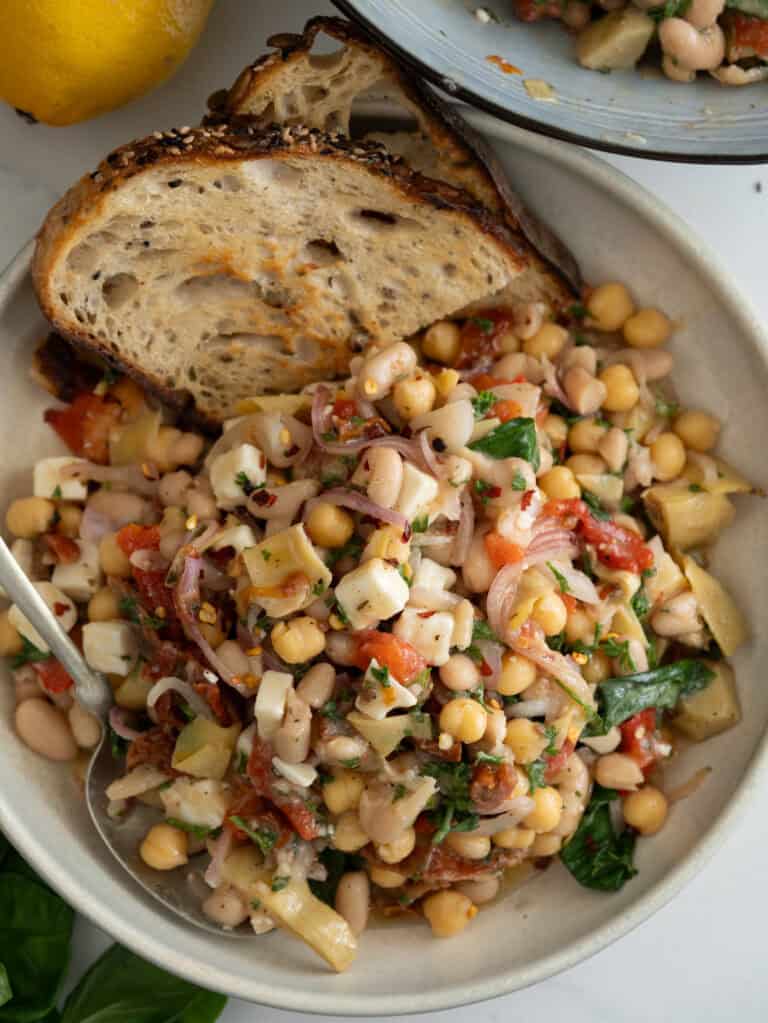 Mediterranean White Bean Salad