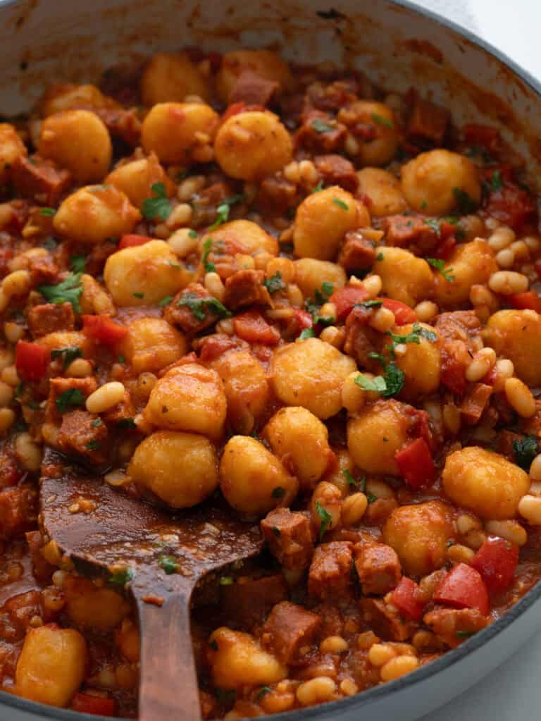 One Pot Chorizo Gnocchi